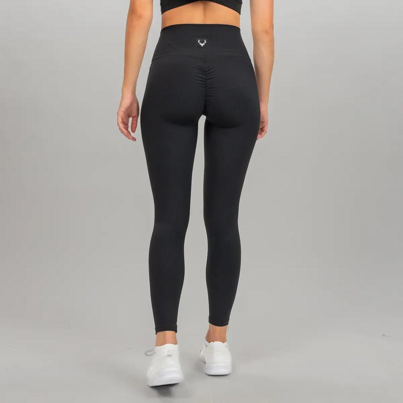 Bucked Up - Ribbed Scrunch Leggings Athletic Active Wear