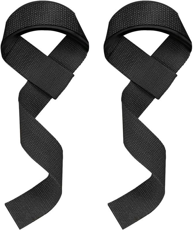 Padded Neoprene Lifting Straps for Power Lifting, Bodybuilding, Gym Workout, Strength Training & Fitness Workout