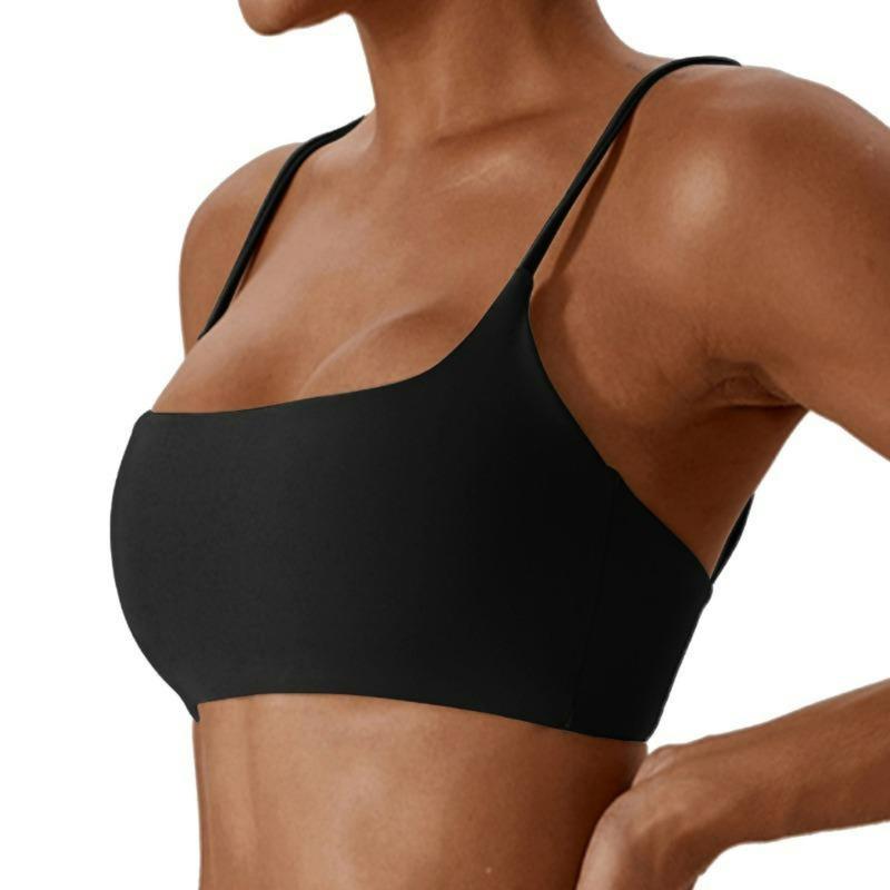 Women ' s Solid Backless Sports Bra , Breathable Comfortable Sexy Sports Bra for Gym Workout Exercise Yoga , Ladies Summer  Sportswear Clothing