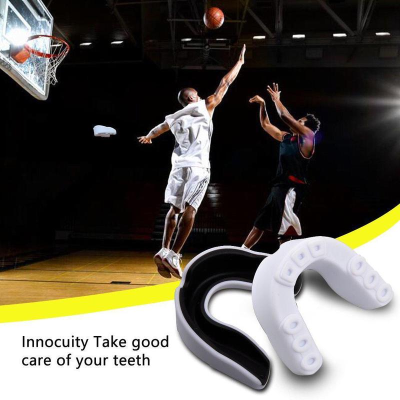 Anti-chipping Basketball Sports Mouth Guard, 4 Counts set Boxing & Martial Arts Mouth Guard, Mouth Protective Tool for Sports, Christmas Gift