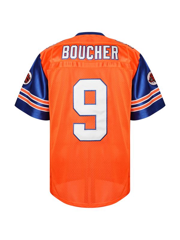 Bobby Boucher #9 The Waterboy Adam Sandler Movie Mud Dogs Bourbon Bowl Football Jersey  Sportswear for All Seasons