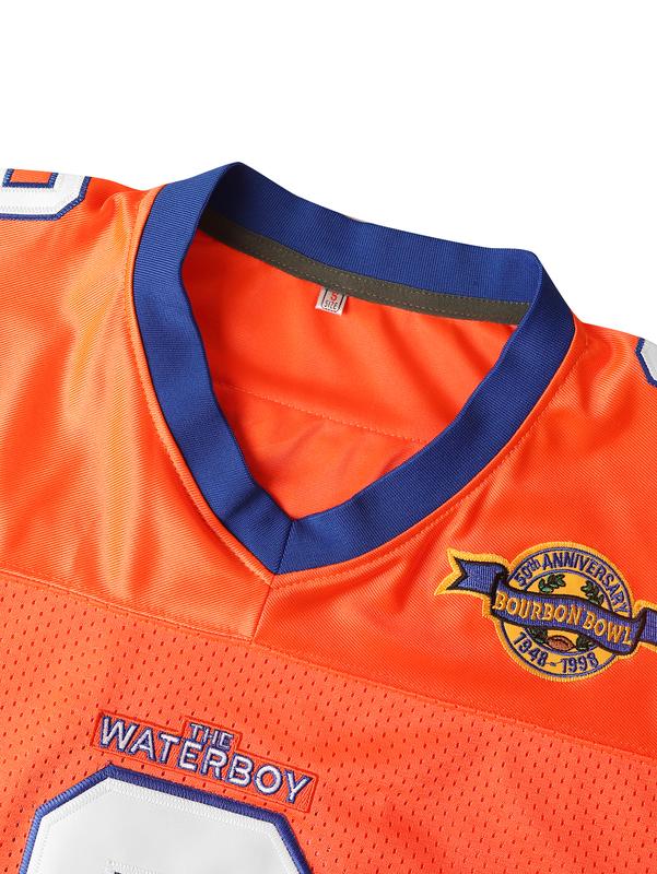 Bobby Boucher #9 The Waterboy Adam Sandler Movie Mud Dogs Bourbon Bowl Football Jersey  Sportswear for All Seasons