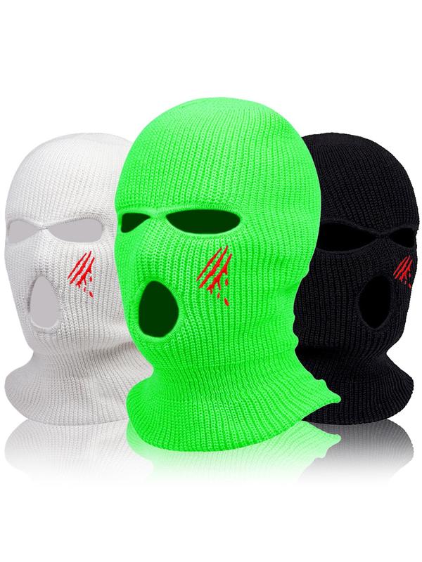 Unisex Balaclava Hat, Sporty Breathable Hat, Outdoor Ski Hat for Men & Women, Fashion Accessories for Daily Wear