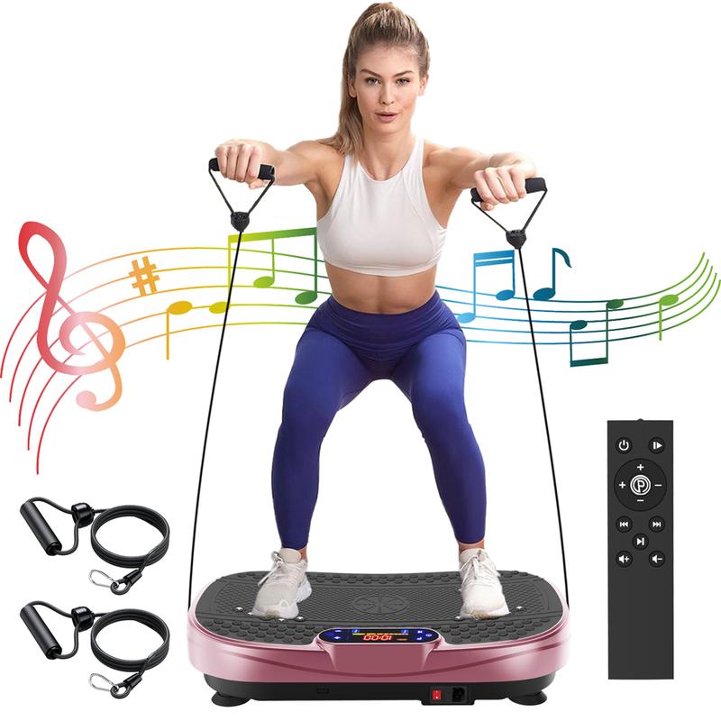 Vibration Plate Fitness Platform Exercise Machine Vibrating Shaking Full Body Shaker Workout Vibrate Stand Shake Board Sport Gym for Fitness Machine