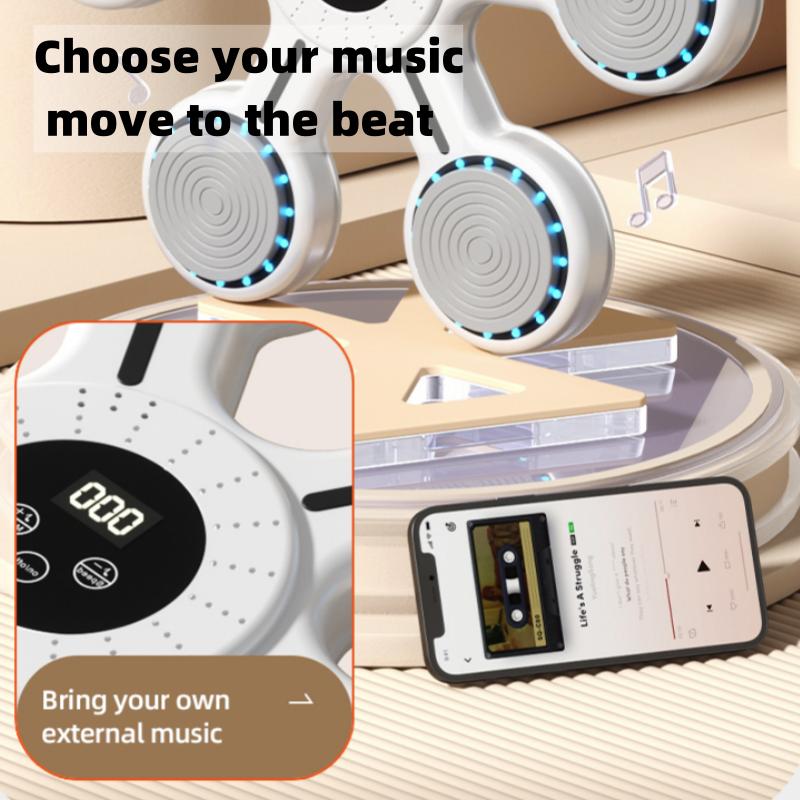 Music Boxing Machine, Smart Music Boxing Machine with Bluetooth, Home Wall-Mounted Training Gear, Boxing Training Punching Equipment, for Adults, Indoor Home and Gym