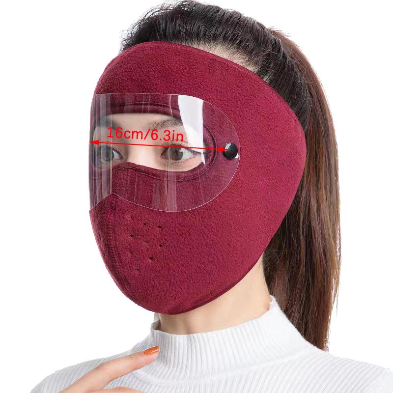 Winter Cycling Face Mask Windproof Men Women For Skiing Snowboarding Motorcycle Outdoor Sports Balaclava Cap Warmer Breathable