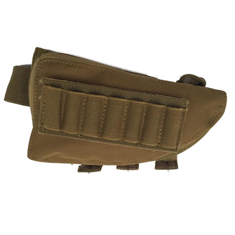 Tactical cheek support bag, butt bullet bag, 12G shotgun fan accessory bag, outdoor hunting bag, hunting bag