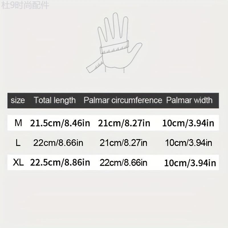 Winter Waterproof Warm Gloves Short Adjustable Zipper Touch Screen Gloves Outdoor Sports Windproof Gloves Fishing Driving Ski Cycling Unisex Gloves