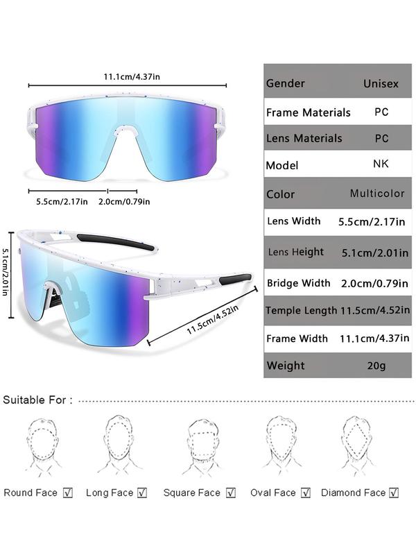 Youth Baseball Sunglasses Kids Outdoor Sports Glasses, Unisex Design, Mirrored Lens, Windproof, for Softball Cycling Hiking Fishing Travel Vacation Beach