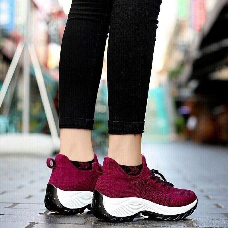 Women Ortho Stretch Cushion Sneakers Orthopedic Diabetic Running Walking Shoes