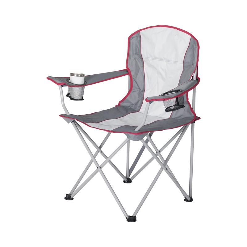 Ozark Trail Oversized Quad Camping Chair, Blue Cove