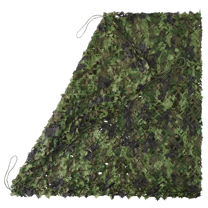 BASSDASH Camo Netting with Back Meshing Camouflage Mesh Water Resistant for Hunting Blind Theme Decoration Sunshade Cover