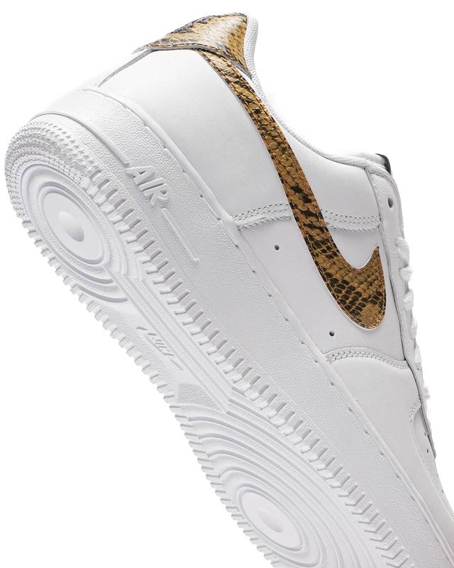 Nike Air Force 1 Low Retro Ivory Snake AO1635-100 Men's Fashion Sneaker New