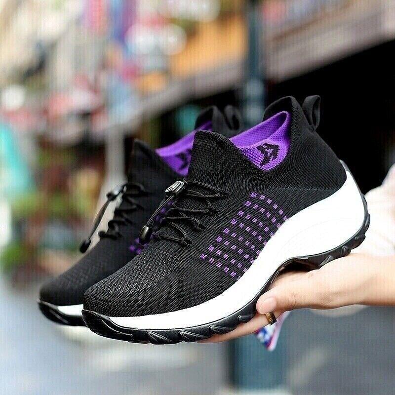 Women Ortho Stretch Cushion Sneakers Orthopedic Diabetic Running Walking Shoes