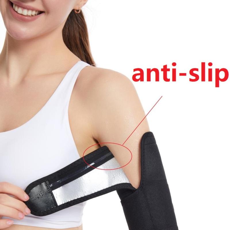 Arm Wrap sweating Sauna for Woman ＆ Man Anti-slip arm cover fibs  sleeve knee pain UV Sun Non-slip Compression Women's Zipper joint pain