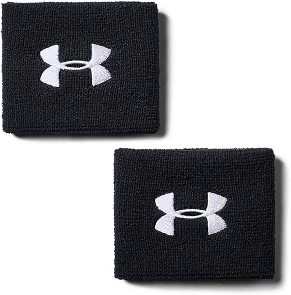 Under Armour Men's 3-inch Performance Wristband 2-Pack