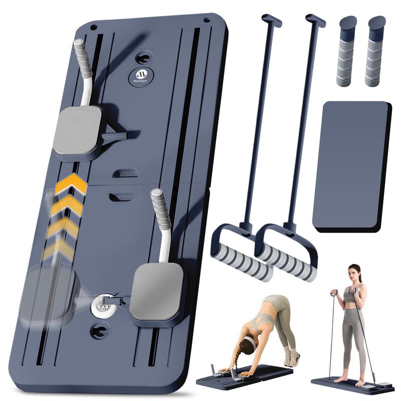 Multi-functional Ab Exercise Board, Home Pilates Reformer, Abs and Core Workout Equipment for Strength Training, Foldable, Lightweight, and Efficient for Home Gym Fitness