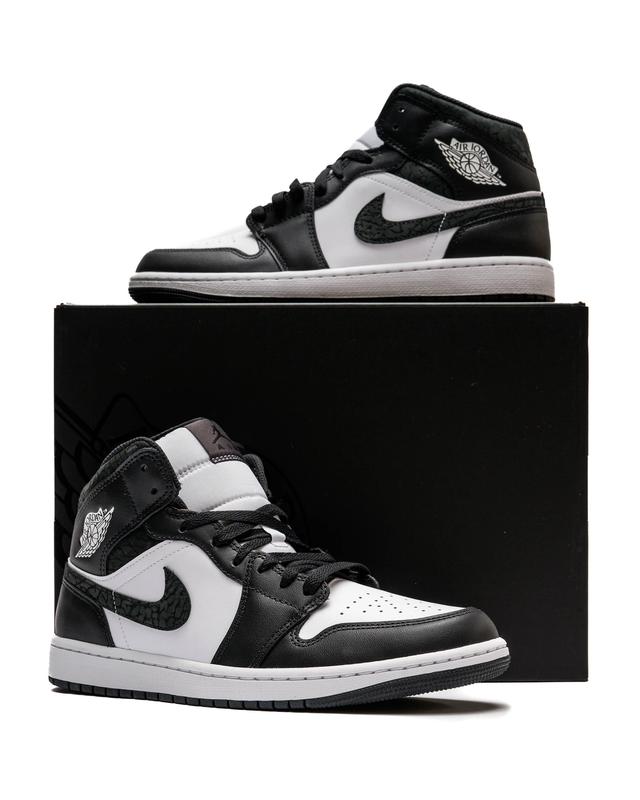 Nike Air Jordan 1 Mid SE Panda Elephant FB9911-001 Men's Fashion Sneaker New