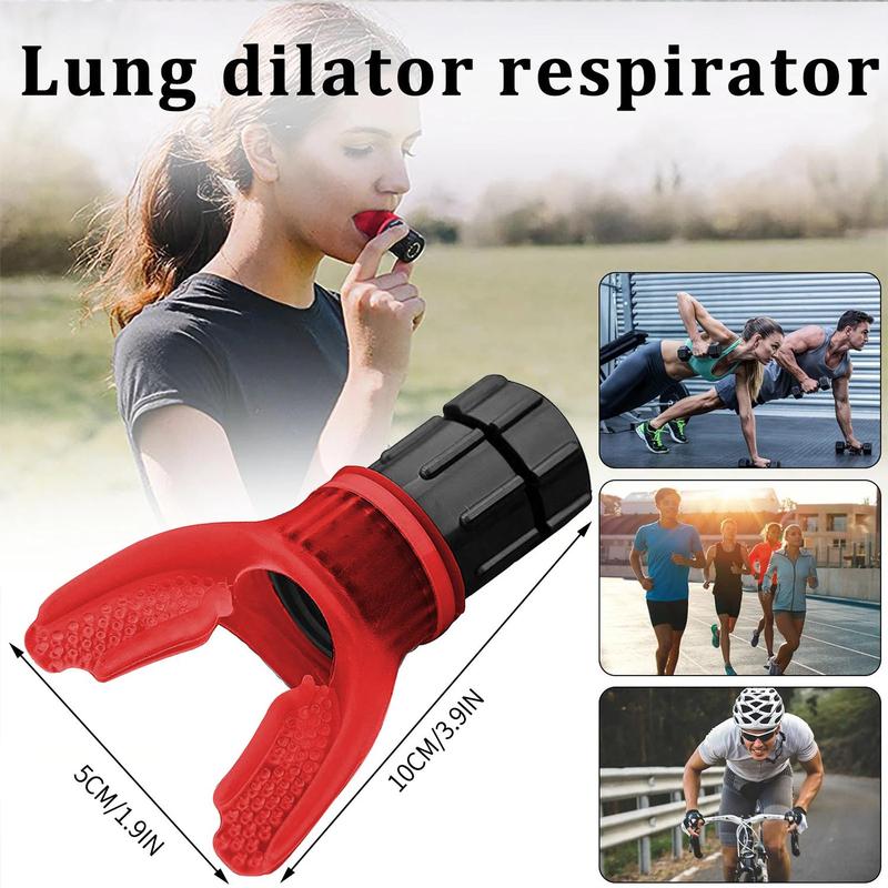 Adjustable Y-shaped Breathing Trainer, Portable Silicone Lung Training Tool, Breathing Exercise Tool for Home Gym Workout, Christmas Gift