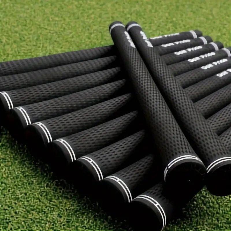 Natural Rubber Non-slip Golf Grip, 13pcs set All Weather Control Hybrid Golf Club Grip, Golf Accessories for Men & Women