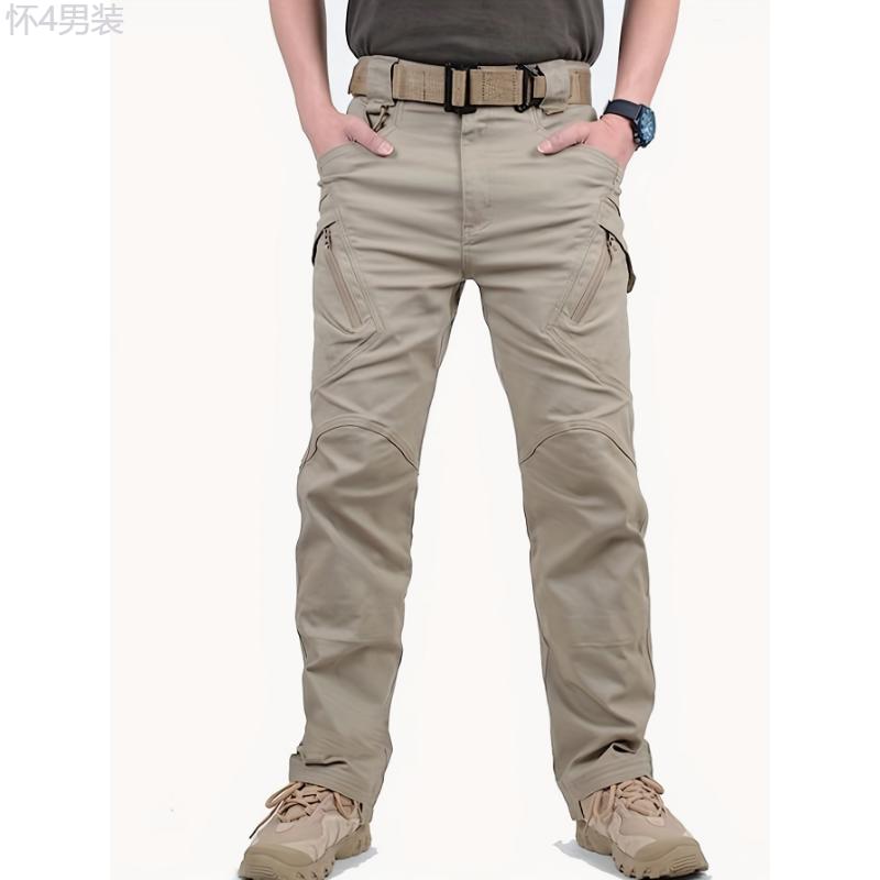 Waterproof Tactical Cargo Pants - High-Performance Hiking Pants for Outdoor Adventures - Packed with Pockets, Sweatproof, Wear Resistant, Versatile Style