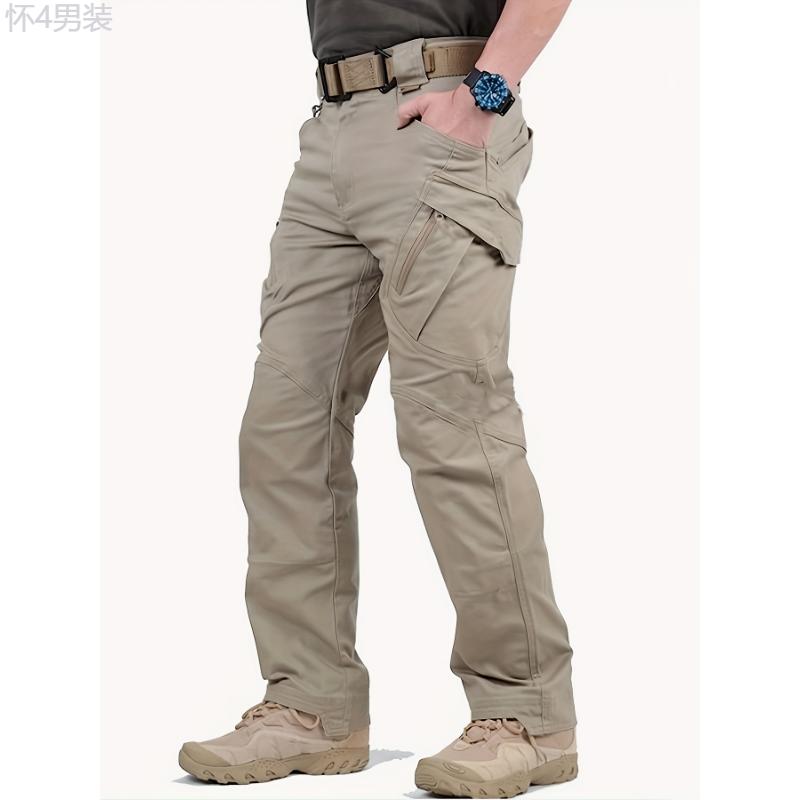 Waterproof Tactical Cargo Pants - High-Performance Hiking Pants for Outdoor Adventures - Packed with Pockets, Sweatproof, Wear Resistant, Versatile Style