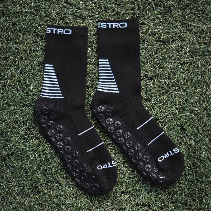 Black Maestro Grip Socks