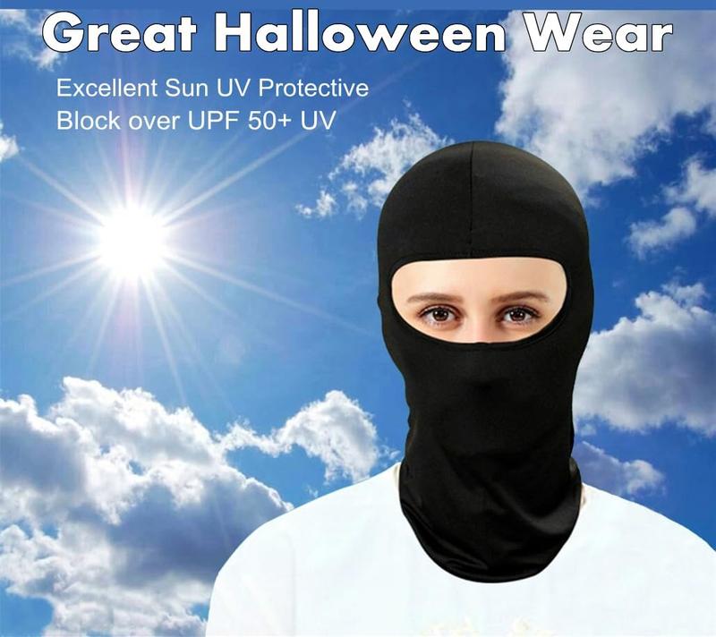 Ski Mask Balaclava Face Mask Windproof Cycle Cap Sun Cold Protect Head Sheild Ice Silk Scarf  Neck Gaiter