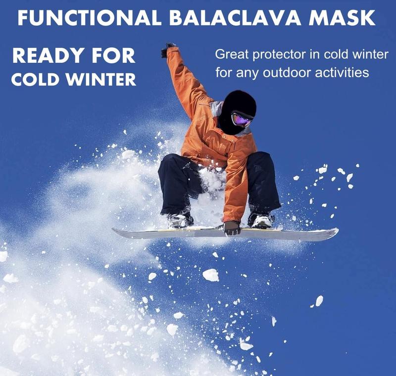 Ski Mask Balaclava Face Mask Windproof Cycle Cap Sun Cold Protect Head Sheild Ice Silk Scarf  Neck Gaiter