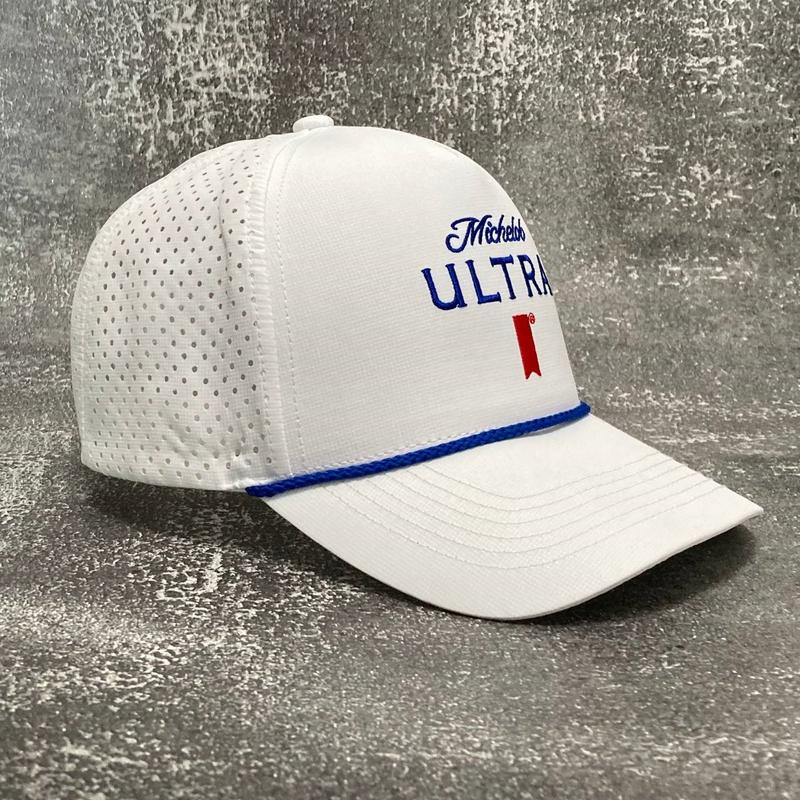 Michelob Ultra Sport Hat - Tennis Style Cap, Lightweight Athletic Hat, Performance Baseball Cap