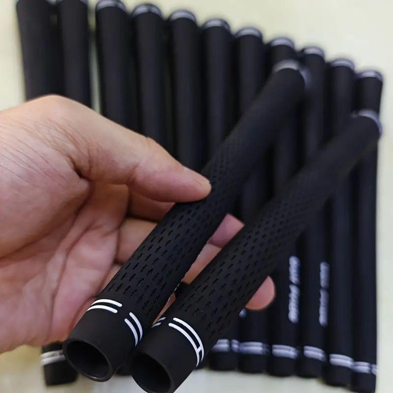 Natural Rubber Non-slip Golf Grip, 13pcs set All Weather Control Hybrid Golf Club Grip, Golf Accessories for Men & Women