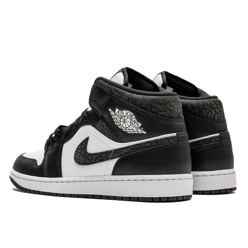 Nike Air Jordan 1 Mid SE Panda Elephant FB9911-001 Men's Fashion Sneaker New