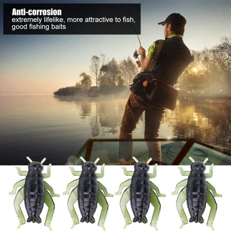 Frog Shaped Fishing Lure, 10 20 40pcs Artificial Frog Design Fishing Bait, Fake Fishing Lure, Outdoor Fishing Accessories, Fishing Equipment