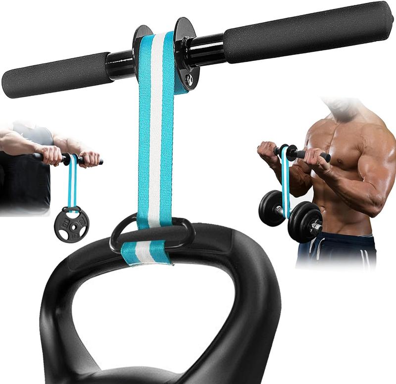 Wrist Strengthener Forearm Strength Trainer: Forearm Impactor Forearm Roller Grip Trainer with Non-slip Handle.