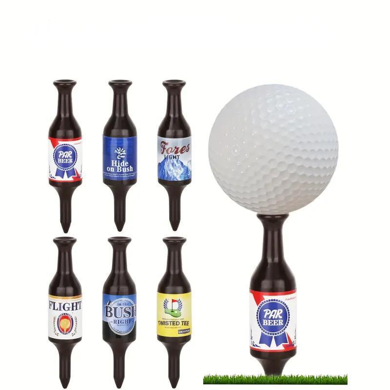 6 Counts Creative Beer Bottle Golf Tee - Durable, The Perfect Gift for Men and Golfers, Ideal for Bachelorette Parties, The Perfect Christmas Holiday Gift, Christmas Gift