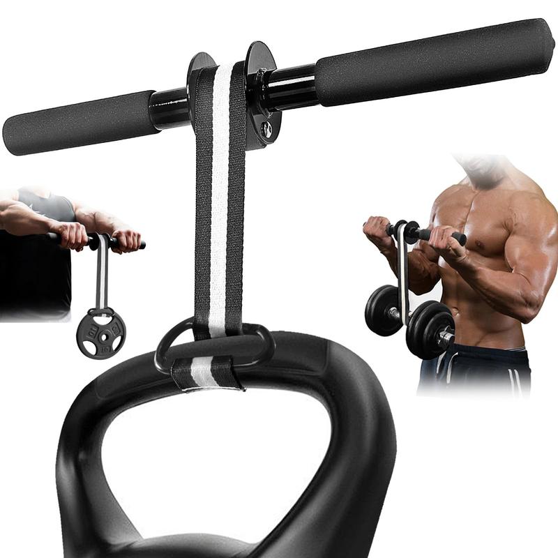 Wrist Strengthener Forearm Strength Trainer: Forearm Impactor Forearm Roller Grip Trainer with Non-slip Handle.