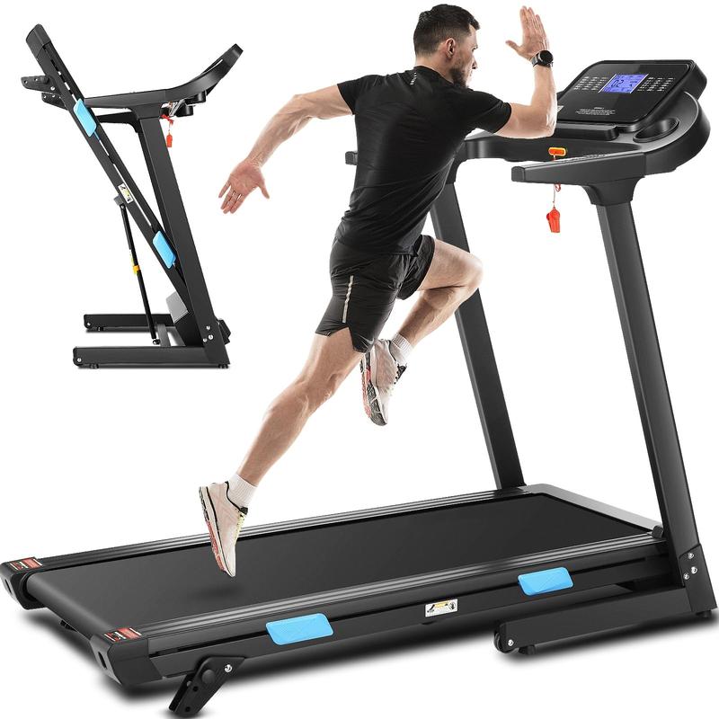 Treadmill with Incline, 3.25HP 18 INCH Wide Treadmill for Home, 300lb Capacity Walking Running Machine with 36 Preset Programs,18