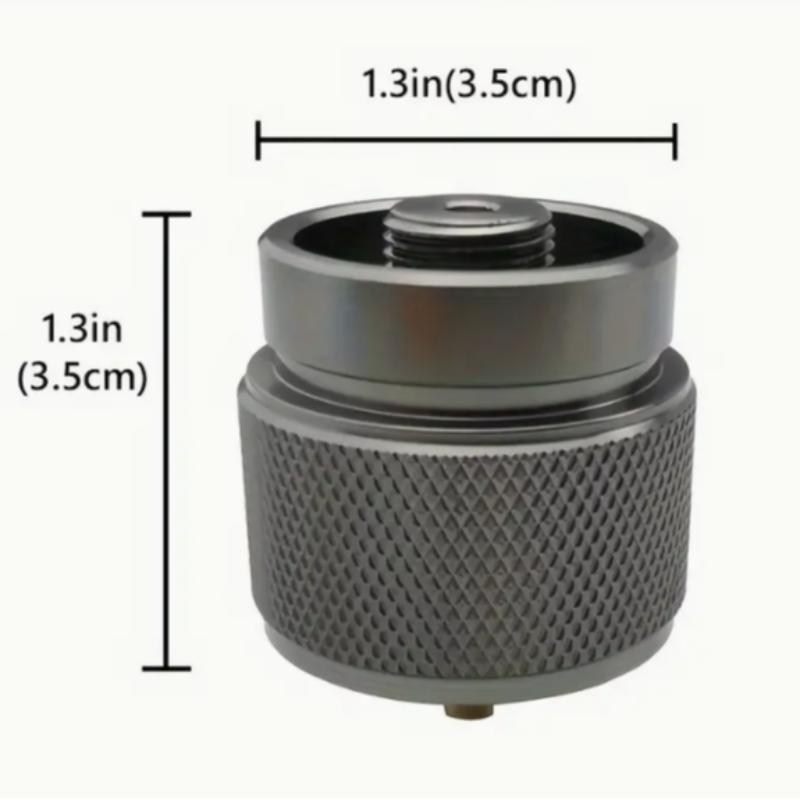 Camping Propane Tank Converter Head, 1 Count Stove Tank Converter Adapter, Stove Tank Converter Adapter for Outdoor Camping