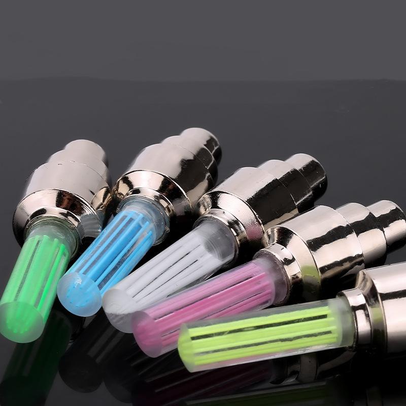 Bicycle Valve LightsMountain Bike Valve LightsWindmill Bicycle AccessoriesFluorescent Stick Type Wheel Tire Lights