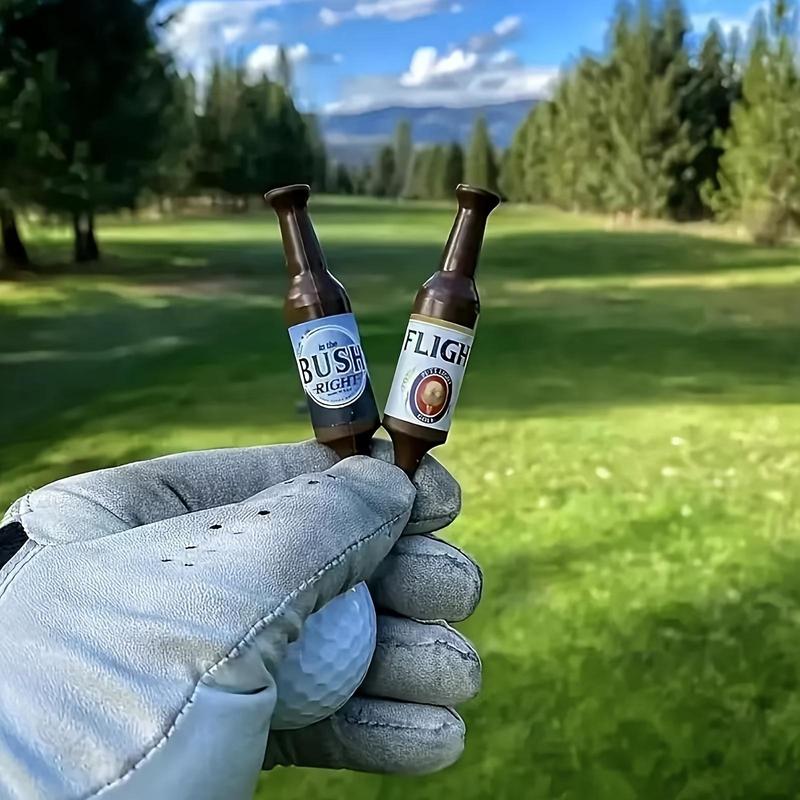 6 Counts Creative Beer Bottle Golf Tee - Durable, The Perfect Gift for Men and Golfers, Ideal for Bachelorette Parties, The Perfect Christmas Holiday Gift, Christmas Gift