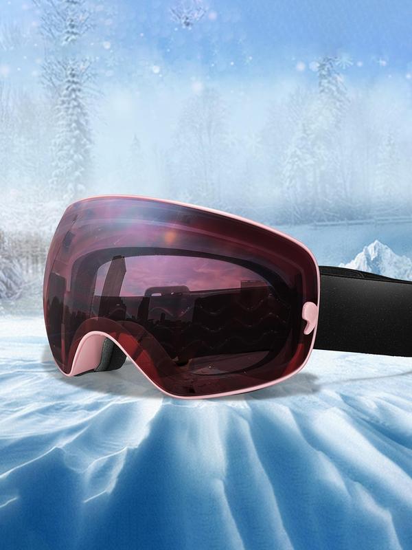 Ski Goggles, OTG Snowboard Goggles, Anti-fog Detachable Lens for Men Women & Youth, UV400 Protection Skiing Sunglasses