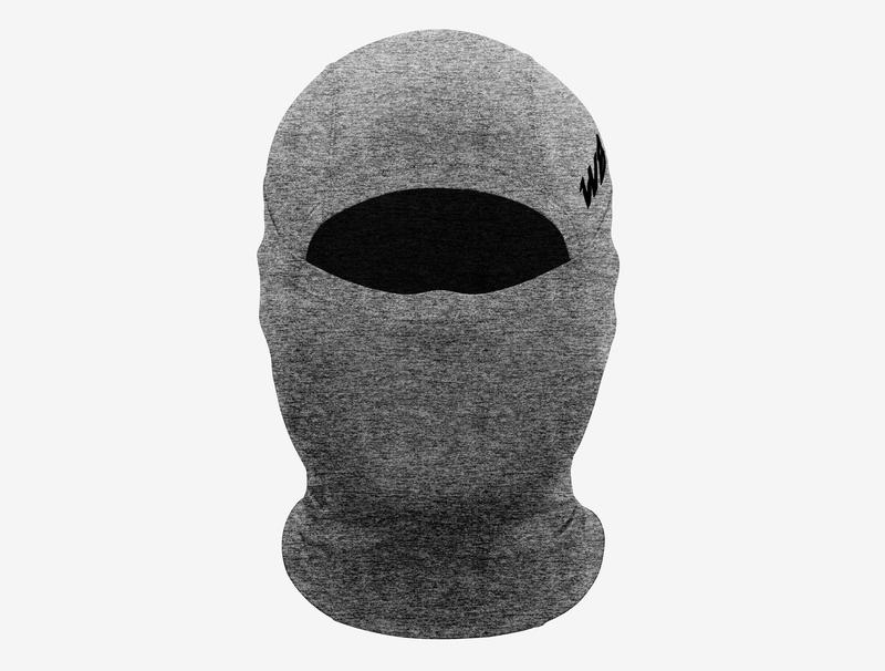 We Ball Sports Compression Ski Mask, Balaclava (Grey)