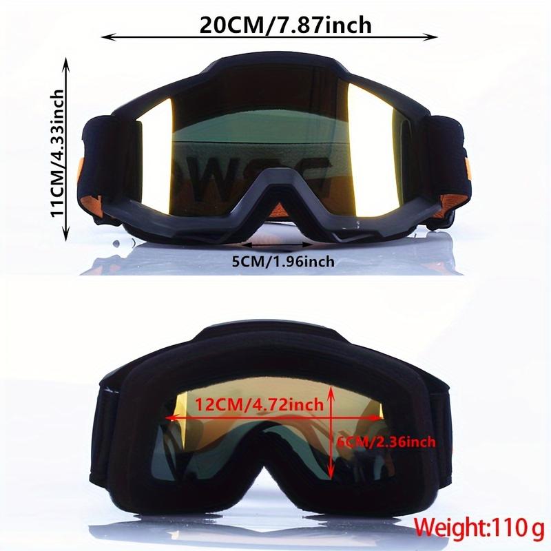 Motorcycle Goggles For Helmet Windproof Motorcycle Goggles For Men And Women MTB Riding Sunglasses Outdoor Sports Glasses Dustproof Sports Goggles