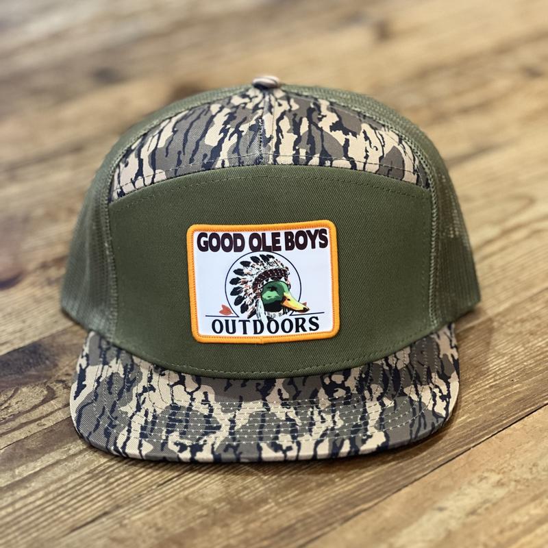 Red Man 7 Panel Hat | Good Ole Boys Outdoors