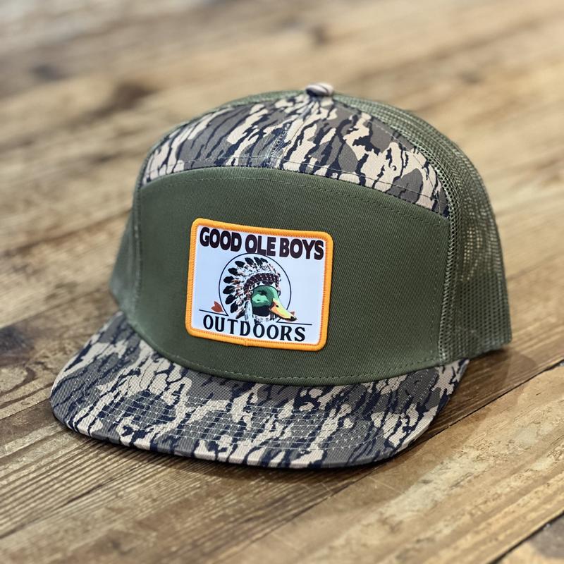 Red Man 7 Panel Hat | Good Ole Boys Outdoors