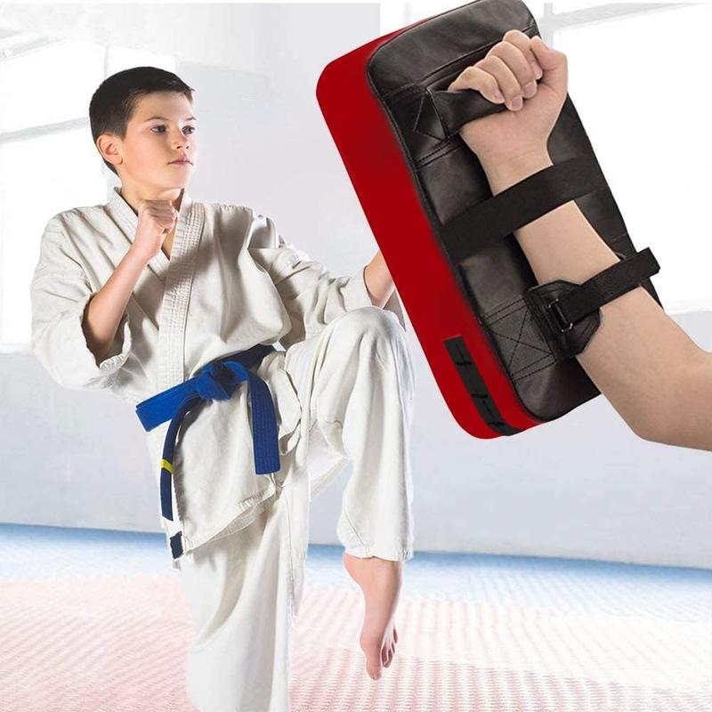 One Karate Taekwondo Boxing Kick Punch Adjustable Soft Shield Durable Training Pad for Boxing, Training and Protecting Your Palm, Wrist and Decreasing The Shock