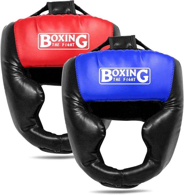 2 Pack Boxing Headgear, Boxing Gear Equipment Training Sparring Safety Head Guard Boxing Protective Gear for MMA, Kickboxing, Muay Thai, Boxing for Men Women Kids