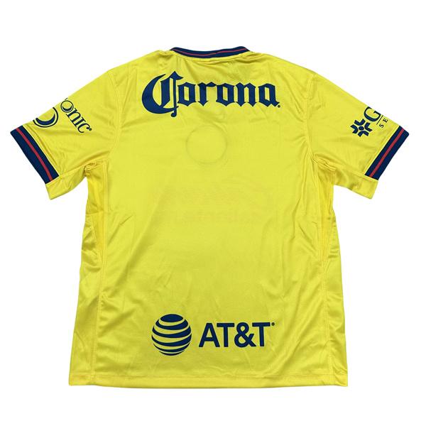 NIKE 2425 LIGA MX Club America Home Yellow Short Sleeve Soccer Jerseys New Season Quick Dry Sports