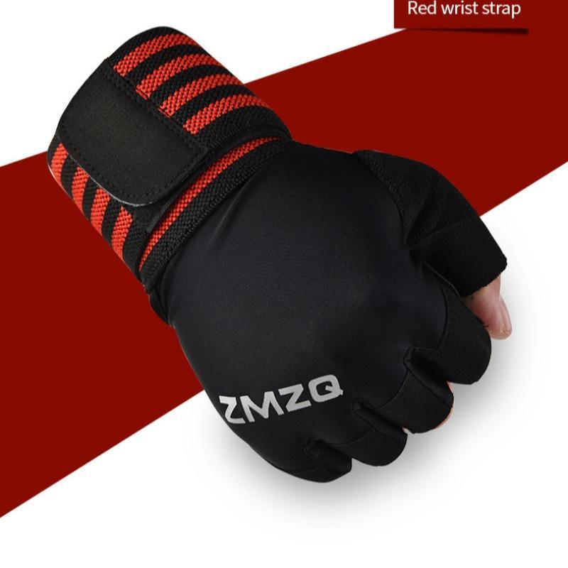 Half Finger Sports Gloves, 1 Pair Breathable Comfortable Fitness Gloves, Sports Gloves for Men & Women, Gym Accessories