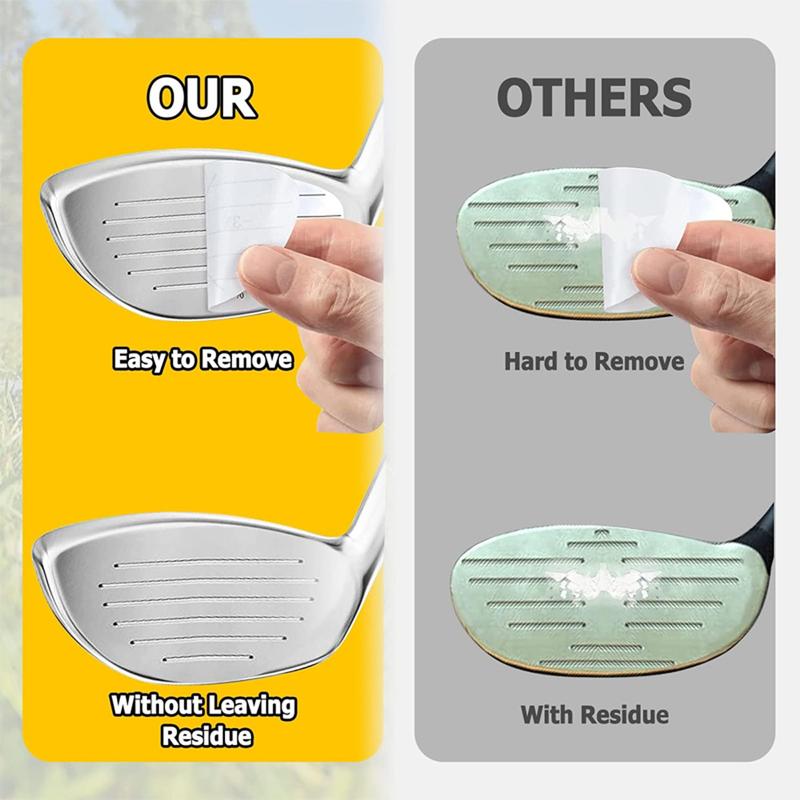 Golf Impact Tape Woods、Irons、Putters 3 in 1 (100 PCS), Golf Gifts for Him. Golf Swing、Chipping、Putting Training Aids.